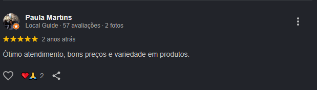 Avaliação Reis Materiais
