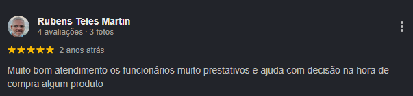 Avaliação Reis Materiais